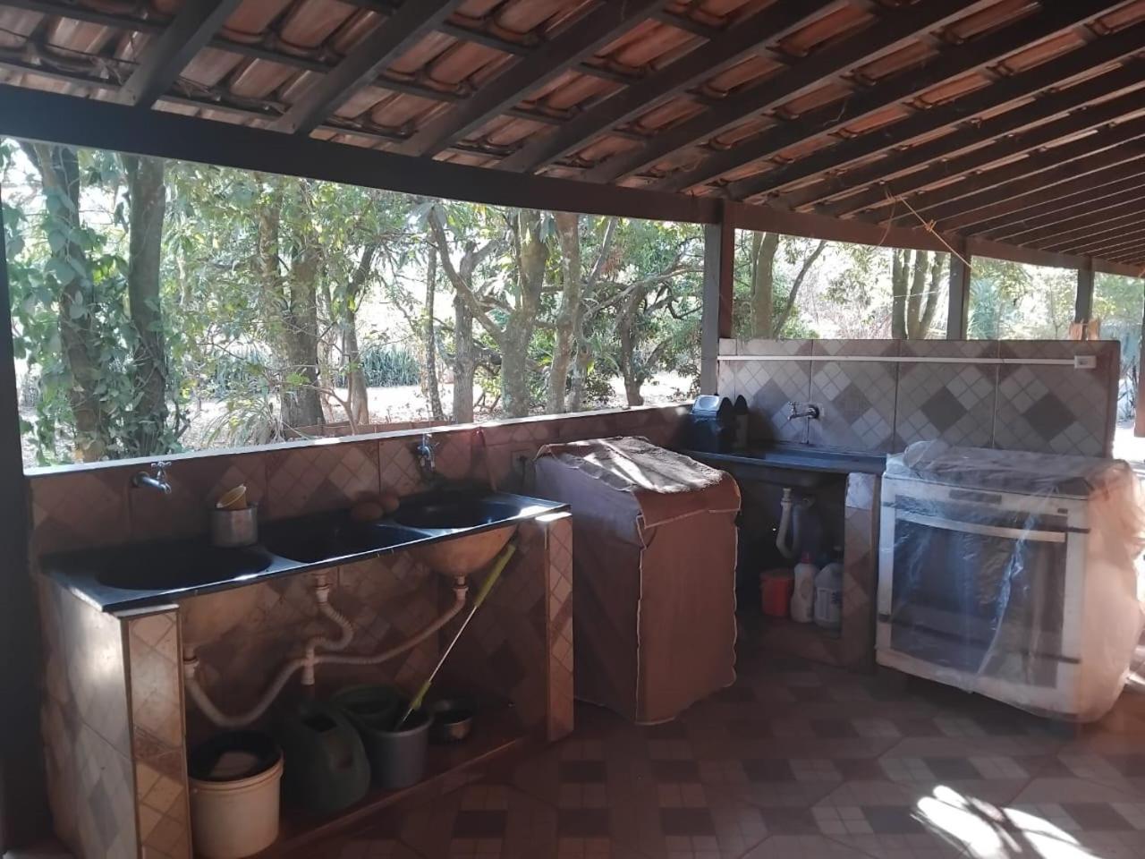 Sitio Bemtevi - Jockey Camping - Uberlandiaヴィラ エクステリア 写真